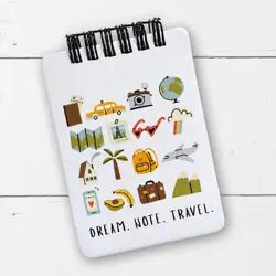 Blok kroužková vazba A7 Baby Dream. Note. Travel
